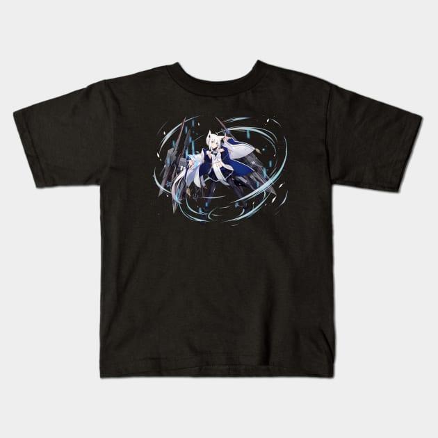 Fubuki Hololive Kids T-Shirt by Ghazinagato